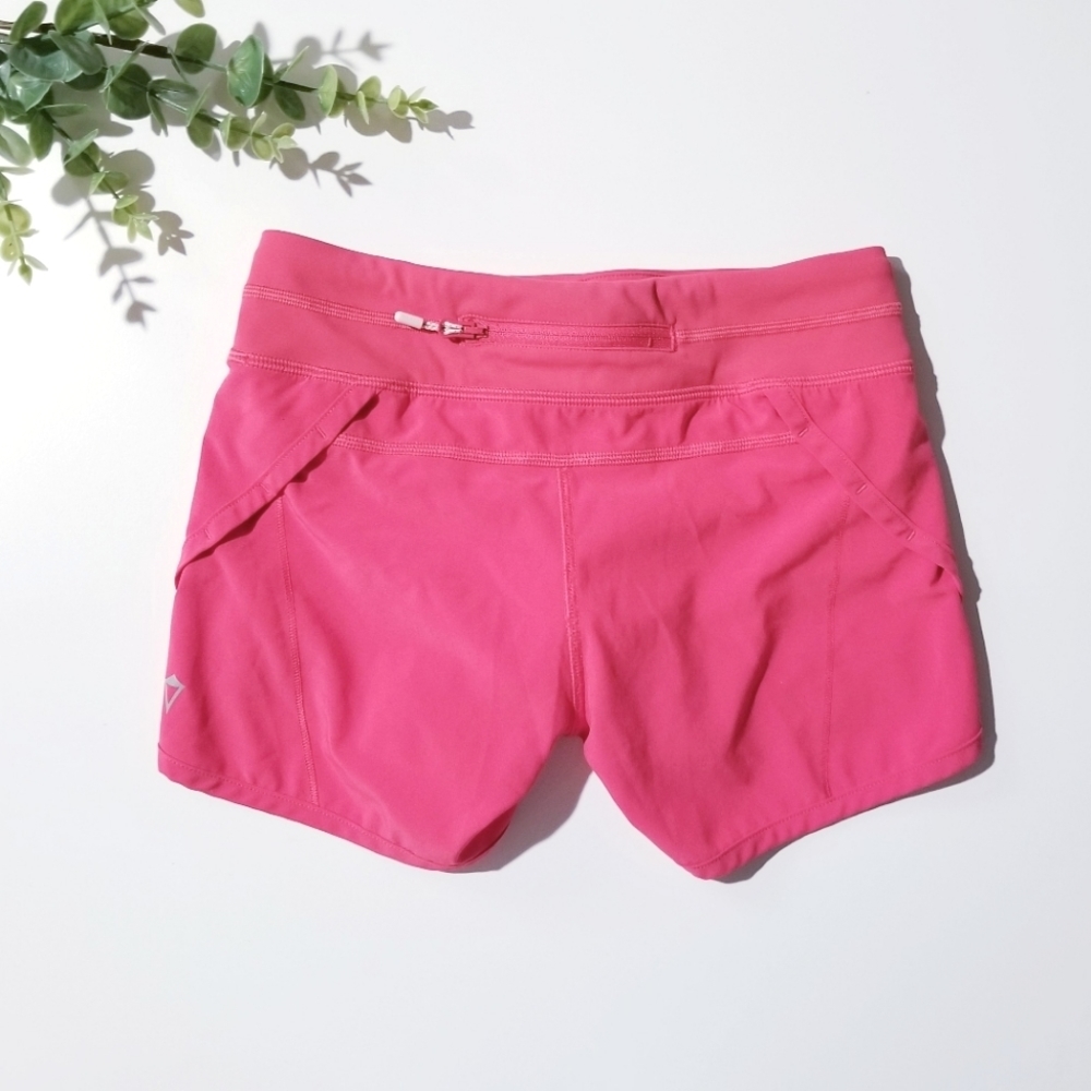 IVIVVA by Lululemon Run Speed Girl Shorts Hot Pink Size 8 Run Athletic Girl